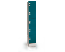 Premium šatní skříňka s pěti uzamykatelnými schránkami ALFORT AD 1920 x 300 x 520